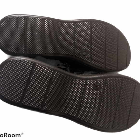 Crocodile textured flats 6.5 - Picture 3 of 7